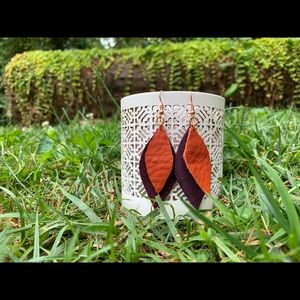 Handmade Leather Earrings
